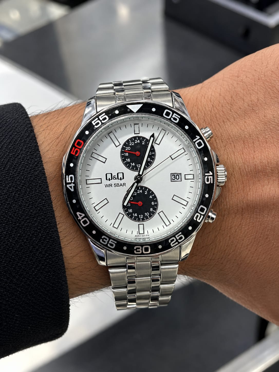 QYQ Original Con Cronógrafos Funcionales — Reloj cronógrafo (frontal)