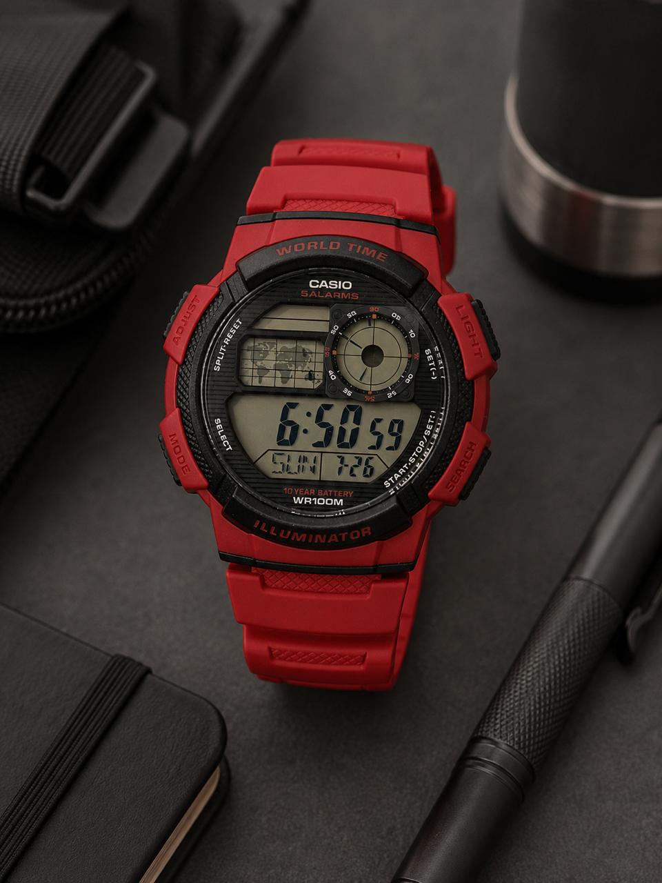 Casio Deportivo Original — Reloj digital deportivo (frontal)