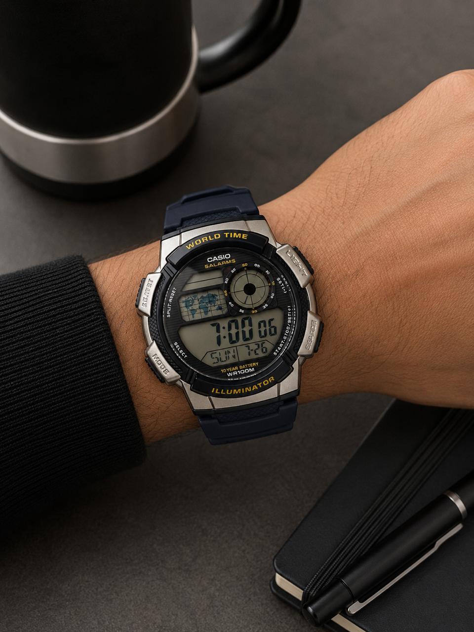 Casio Deportivo Original — Reloj digital deportivo (en la muñeca)